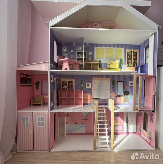 Домик кукольный для кукол барби
