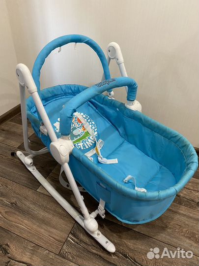 Шезлонг для новорожденных бу