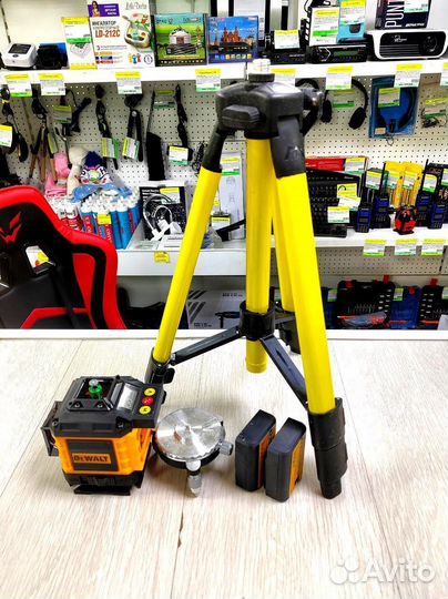 Лазерный уровень dewalt 360 4D