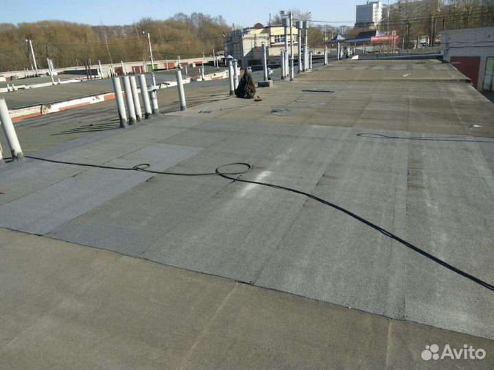 Ремонт кровли гаража