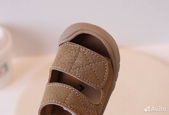 Сандали 21,24,25 беж и коричневый