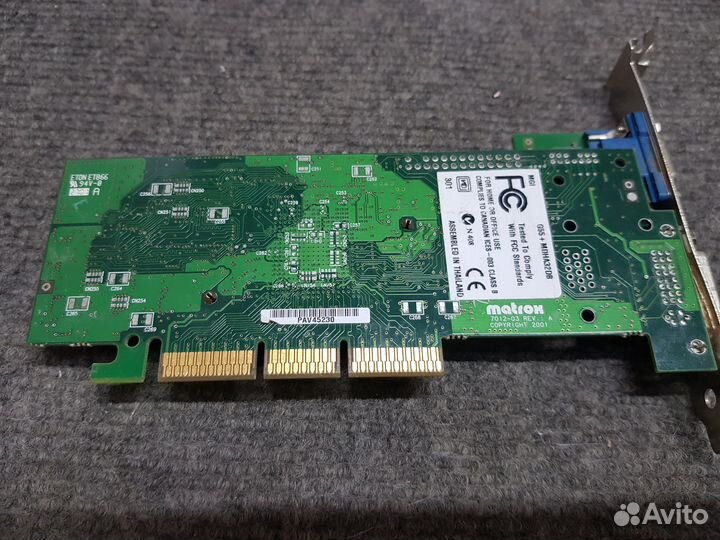 Видеокарта AGP