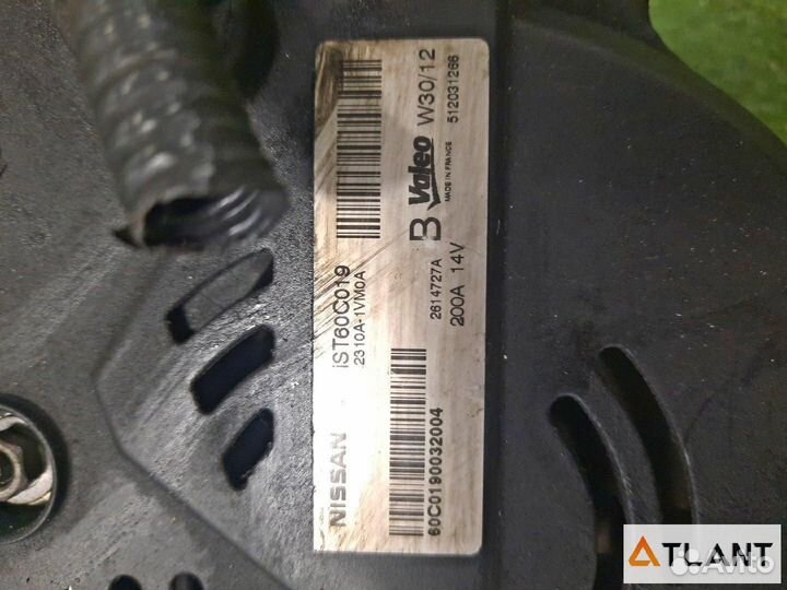 Генератор nissan serena