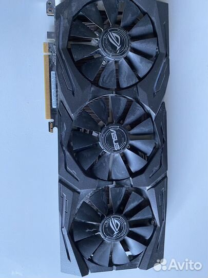 Видеокарта asus Strix 1070 GTX 08G Gaming