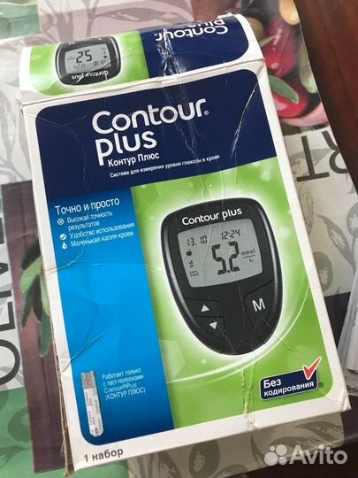 Глюкометр contour plus