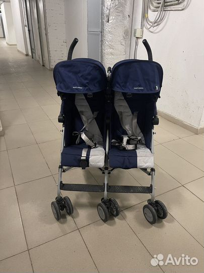 Коляска Maclaren для двойни Twin Triumph
