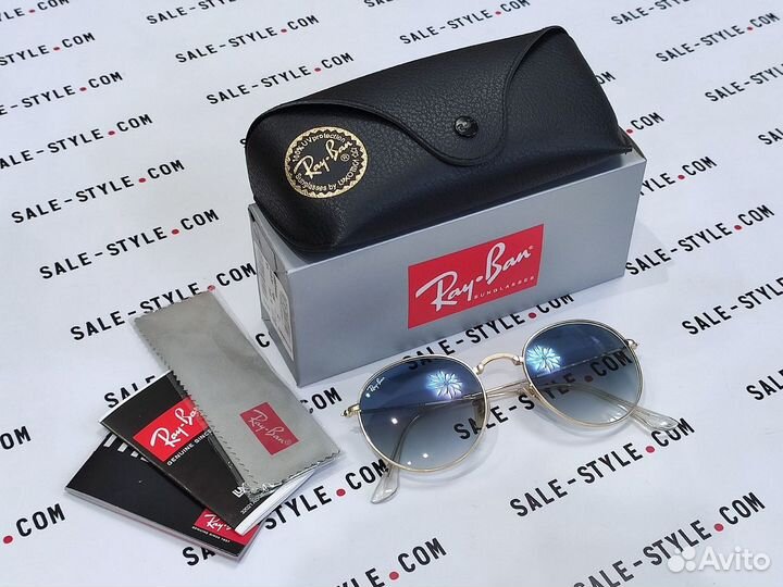 Оригинальные очки Ray Ban Round Metal, новые
