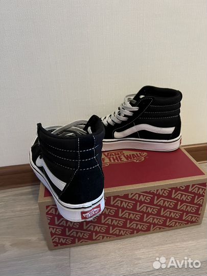 Кеды vans высокие