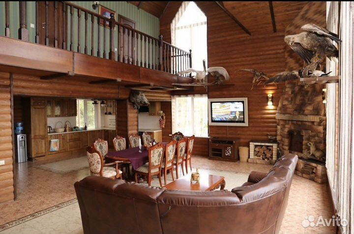 База отдыха на берегу озера. Посёлок Восточный