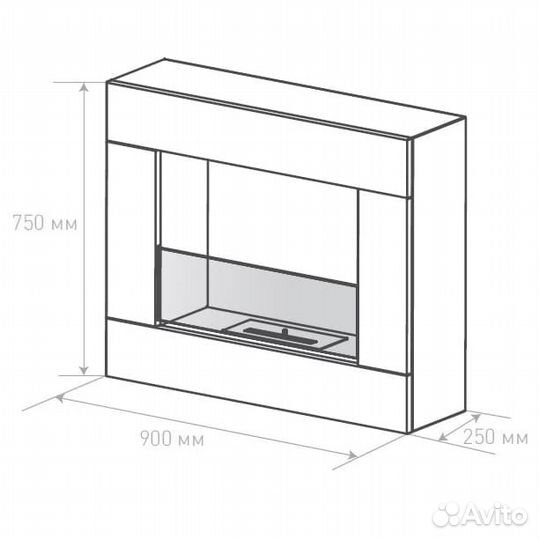 Биокамин Silver Smith Portal