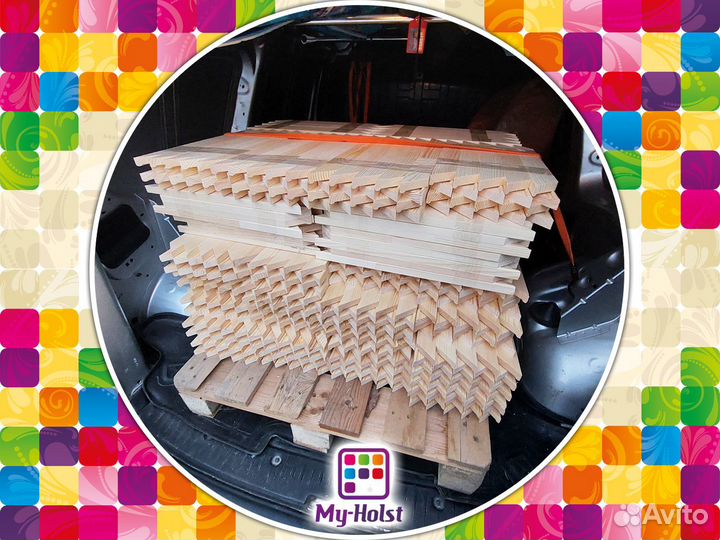 Деревянный подрамник для картин на холсте