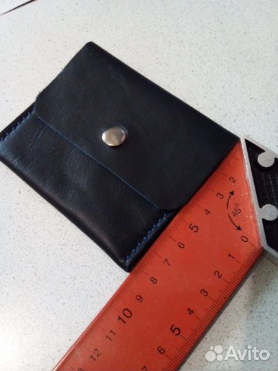 Кошелек мужской кожаный ручной работы