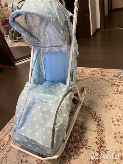 Коляска сани