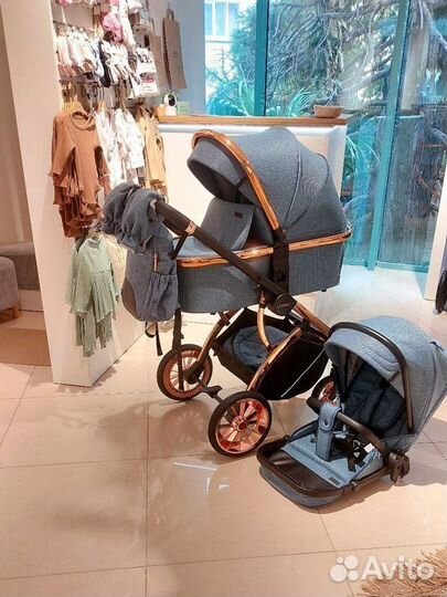 Коляска Блочная 770 2в1