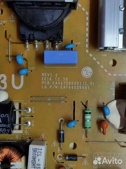 Плата питания LG EAX67209001 (1.5)