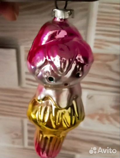 Елочные игрушки СССР, одним лотом