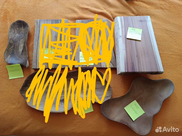 Деревянная посуда ручной работы