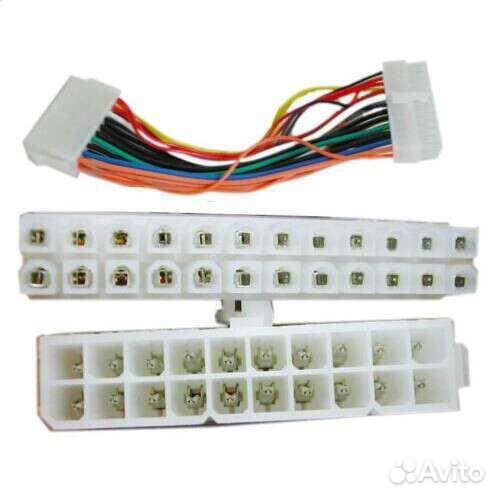 Переходник с 20 pin к 24 pin ATX блок питания