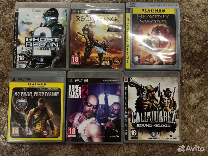 Диски с играми Sony PS3