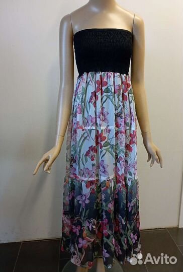 Летний сарафан длинный 46-50