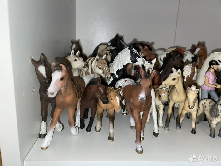 Schleich Шляйх лошади фигурки и другие кони