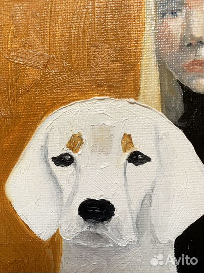 Картина маслом на холсте 20х20 см