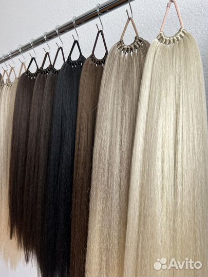 Афрохвост, Накладной Хвост на резинке, Шиньон