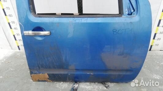 Дверь передняя правая nissan navara D40 (80T01E201