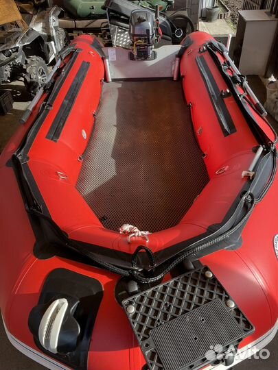 Лодка пвх stormline 380 с мотором tarpon 9.9