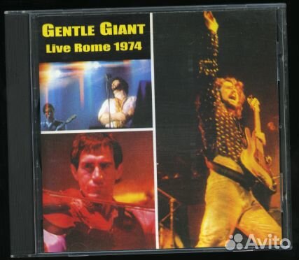 Gentle giant - Live In Rome 1974 (1 CD)