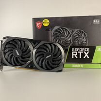 Видеокарта MSI RTX 3060 Ti ventus 2X 8GB