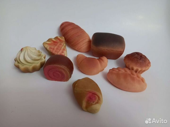 Игрушки наборы овощи/хлебобулочные изделия