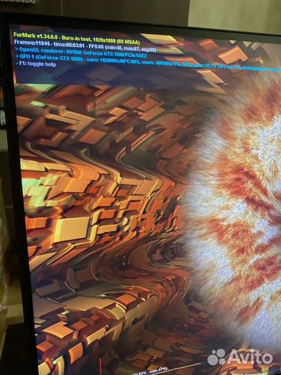 Видеокарта gtx 1660 6 GB palit