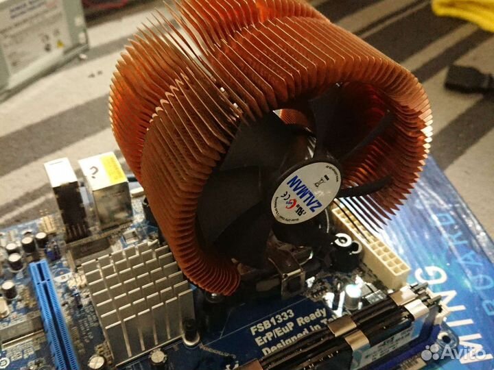 Кулер для Процессора Zalman 6 трубок 775 1155 1151