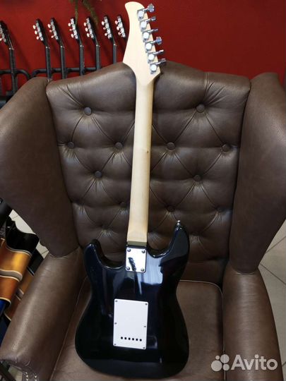 Гитара электро rocket стратокастер комплект