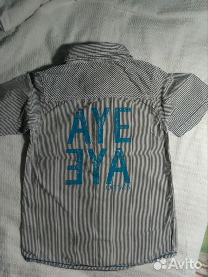 Рубашка для мальчика р. 116 (Новая)