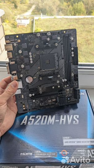 Ryzen 5 4500 + a520m + 16GB/32GB +256GB SSD +Кулер