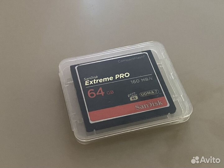 Карта памяти SanDisk Extreme Pro 64 гб