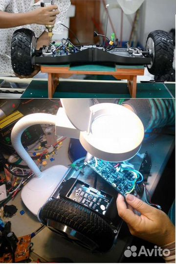 Ремонт электросамокатов гироскутеров