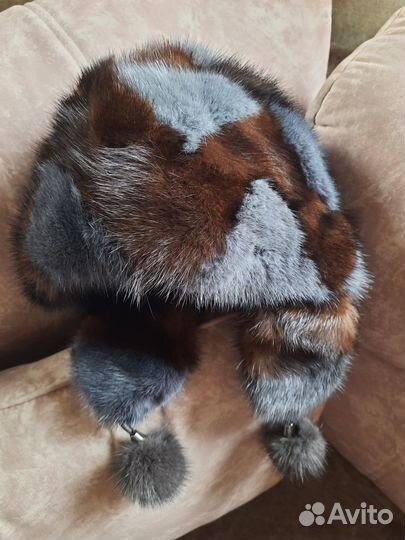 Шапка натуральная норка