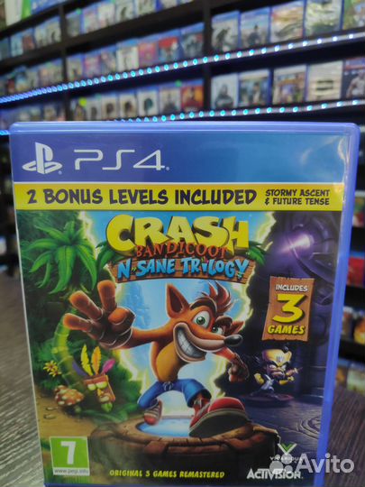 Crash bandicoot n sane trilogy ps4