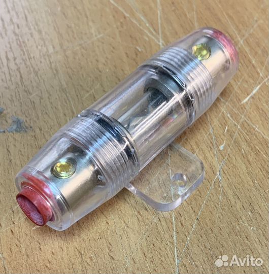 Колба для предохранителя для авто усилителя + 2 пр