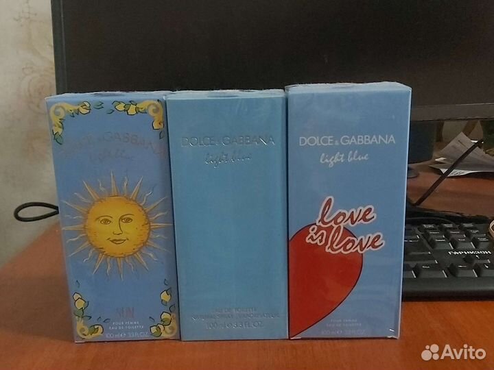 Женская парфюмированная вода D&G Light blue