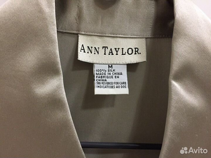 Блузка шёлковая Ann Taylor