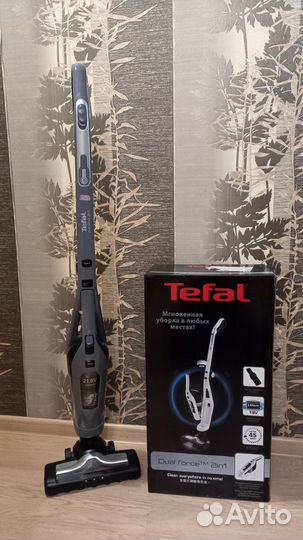 Вертикальный пылесос tefal