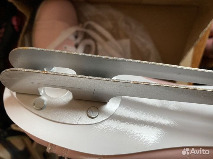 Коньки детские двуполозные 32 размер