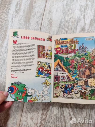 Комикс Lustiges Taschenbuch на немецком языке