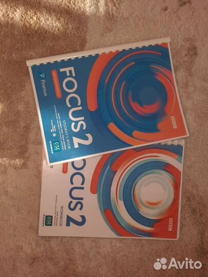 Учебник и тетрадь Focus 1,2, 3, 4,5