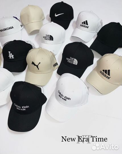 Брендовые бейсболки