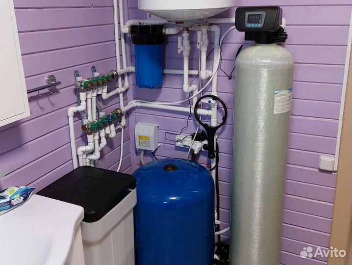 Подключение системы фильтрации воды